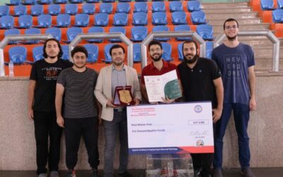 FUE won the third place in The First National Competition for Robot Applications